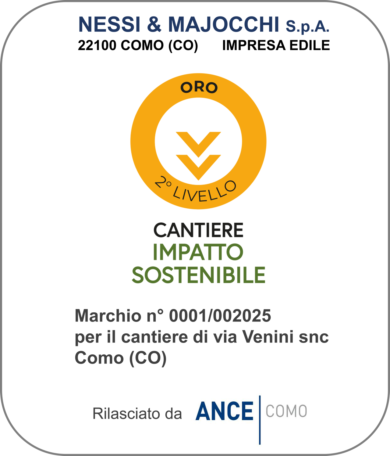 Cantiere Impatto Sostenibile
