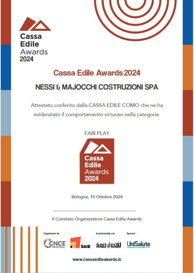 Cassa Edile Awards 2024